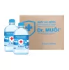 Nước Muối Dr Muối 1 Lít Hương Truyền Thống Thùng 9 Chai